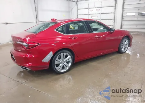 2021 Acura Tlx Technology Package z USA, uszkodzony, nr VIN 19UUB6F4XMA002798